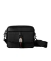 Gucci Small Cross-body Bag Decorated With Webbing In Black