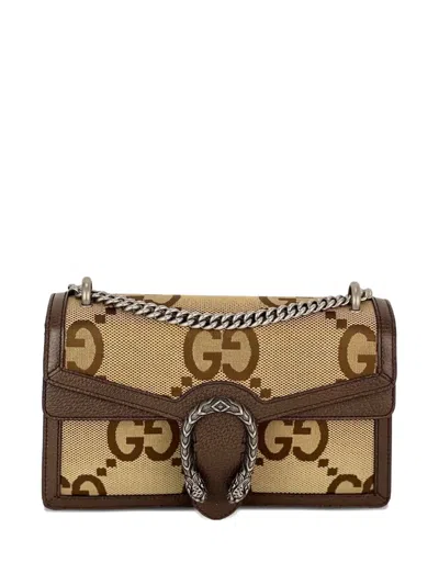 Pre-owned Gucci Small Dionysus Jumbo Shoulder Bag In Neutral