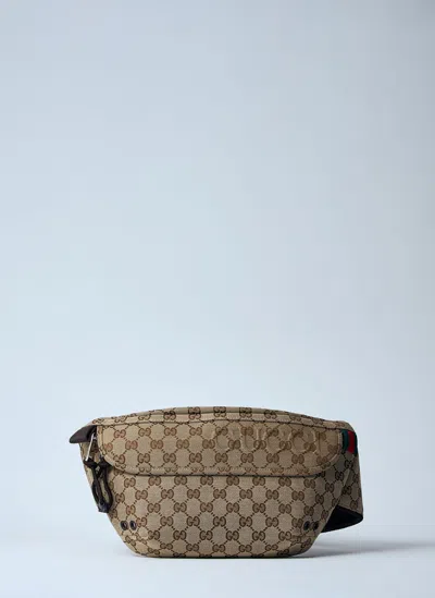 Gucci Small Gg Belt Bag In Beige