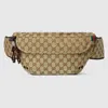 Gucci Gg Small Waist Pack In Beige