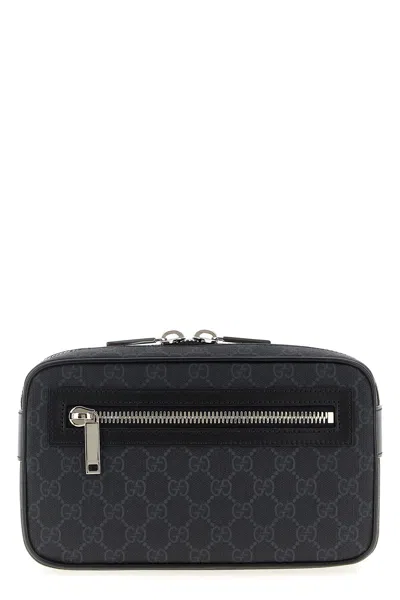 Gucci Small Gg Fanny Pack In Black