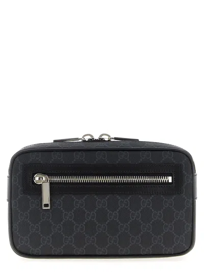 Gucci Small Gg Fanny Pack In Black