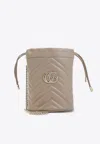 Gucci Small Gg Marmont Bucket Bag