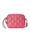 Gucci Small Quilted Crossbody Bag With Adjustable Strap In Pink