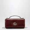 GUCCI SMALL GG MILANO HANDBAG ROSSO ANCORA