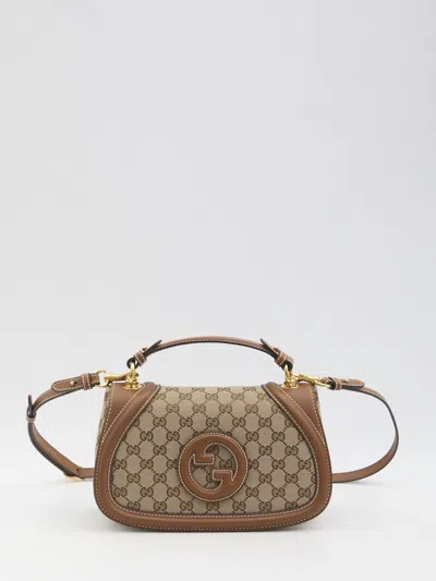 Gucci Blondie Small Shoulder Bag In Brown