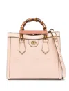 Gucci Women Diana Small Leather Handbag In Pink