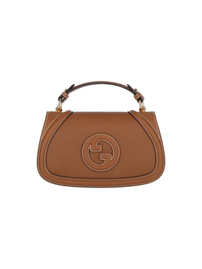 Gucci Small Handbag "blondie" In Brown