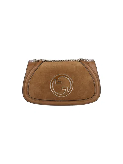 Gucci Small Handbag "blondie" In Brown