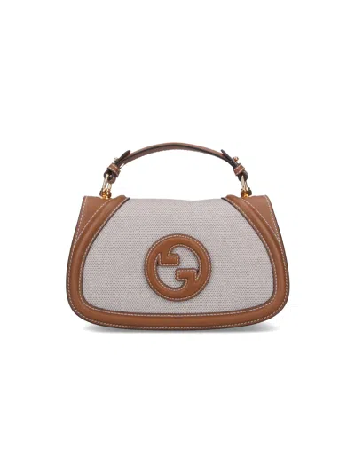 Gucci Small Handbag "blondie" In Brown