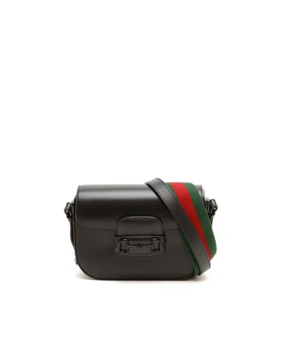 Gucci Small Horsebit 1955 Bag In Black