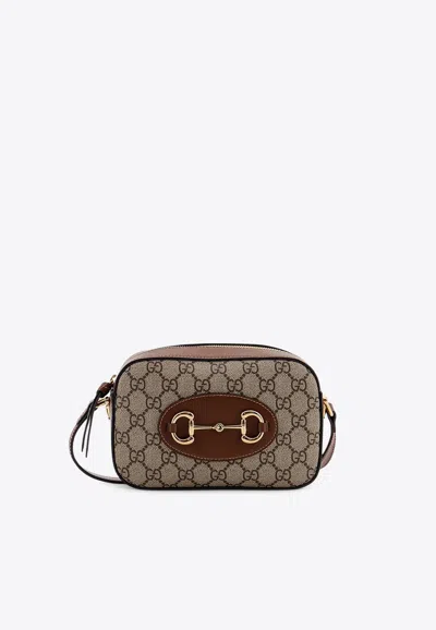 Gucci Small Horsebit 1955 Shoulder Bag In Brown