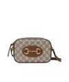 Gucci Horsebit 1955 Small Canvas Crossbody Bag In Multicolor