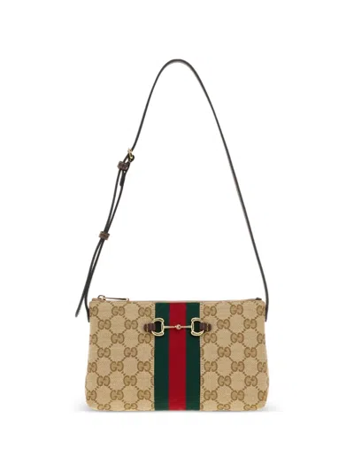GUCCI GG HORSEBITE WEB MINI BAG