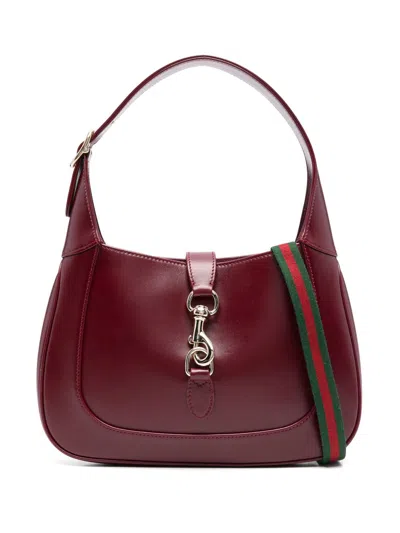 Pre-owned Gucci Small Jackie Shoulder Bag In Red