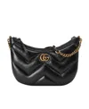 Gucci Ferragamo Gancini Ornament Moccasin In Black