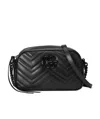 Gucci Small Marmont Shoulder Bag In Black