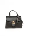 Gucci Small Marmont Top Handle Bag In Black