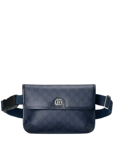 Gucci Small Ophidia Belt Bag In Blue