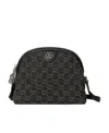 Gucci Small Ophidia Gg Crossbody Bag In Black