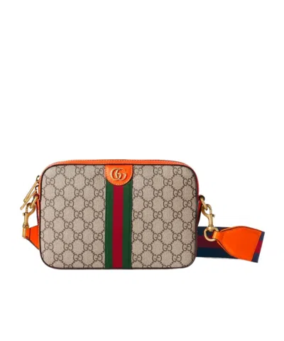 Gucci Small Ophidia Gg Messenger Bag In Multicolor