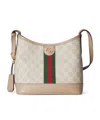 Gucci Ophidia Gg Small Shoulder Bag In White