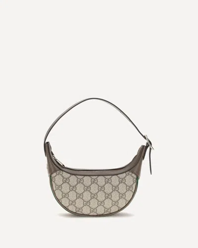 Gucci Small Ophidia Shoulder Bag In Neutral