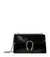 GUCCI SMALL PATENT LEATHER DIONYSUS SHOULDER BAG