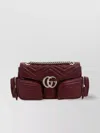 Gucci Small Quilted Shoulder Bag With Chain Strap