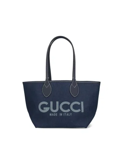 GUCCI SMALL REVERSIBLE TOTE BAG TOSTISSIMA