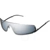 Gucci Smoke Mirror Shield Unisex Sunglasses Gg1561s 004 99