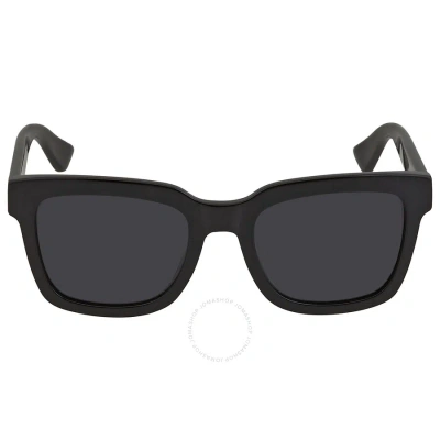 Gucci Smoke Square Men's Sunglasses Gg0001sn 001 52 In Black
