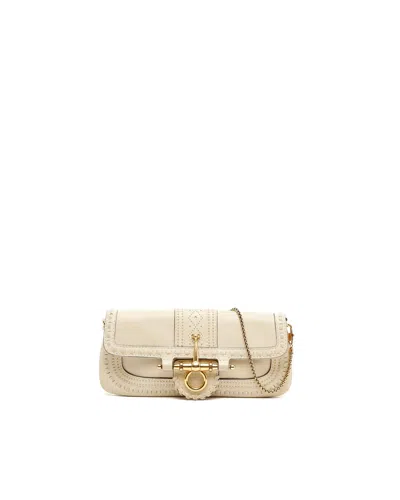 Pre-owned Gucci Snaffle Bit Bag In Beige