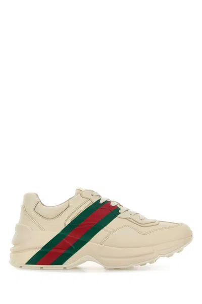 Gucci Rhyton Sneakers Women In Metallic