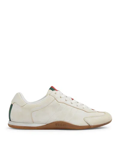 Gucci Elan Washed Leather Low-top Sneakers In Multi
