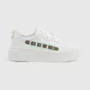 Gucci Sneaker With Interlocking G In White