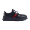 Gucci Kids' Sneaker With Web In Blue