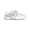 Gucci Leather Mesh Sneakers Featuring Signature Band