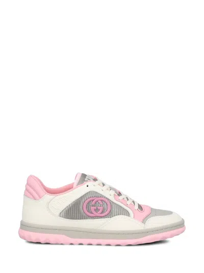 Gucci Mac80 Leather Trainers In Pink