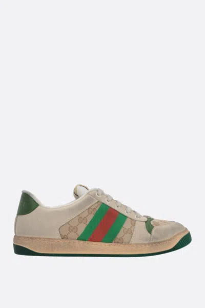 Gucci Screener Panelled Sneakers In Multi