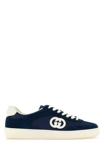 Gucci Sneakers In Blue