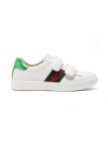 Gucci Ace Touch-strap Sneakers In White