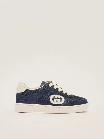 Gucci Kids' Sneakers Gg Sneaker In Blu