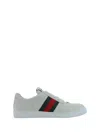 Gucci Screener Low-top Sneakers In White
