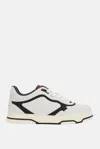 Gucci Re-web Low-top Sneakers In Great White+black