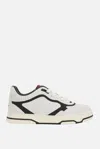 Gucci Re-web Low-top Sneakers In Great White+black