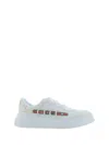 Gucci Sneakers In Great White/gr.white
