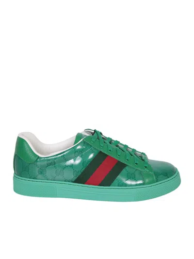 Gucci Sneakers In Green