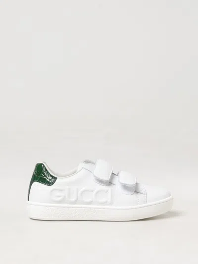 Gucci Sneakers  Kids Color Multicolor In Ivoi/b-ebo/gr.wh/vr