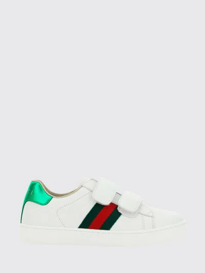 Gucci Kids' Sneakers  Kinder Farbe Weiss In White